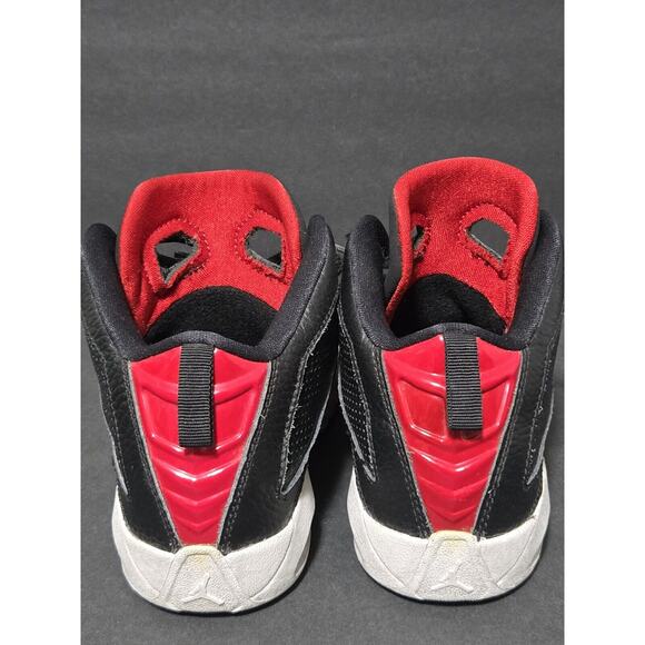 Jordan B'Loyal Boys Size 1Y CK1426-016~Mid Black White Red Athletic Tennis Shoe - Picture 10 of 16